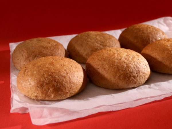 100% Volkorenbolletjes 6 stuks