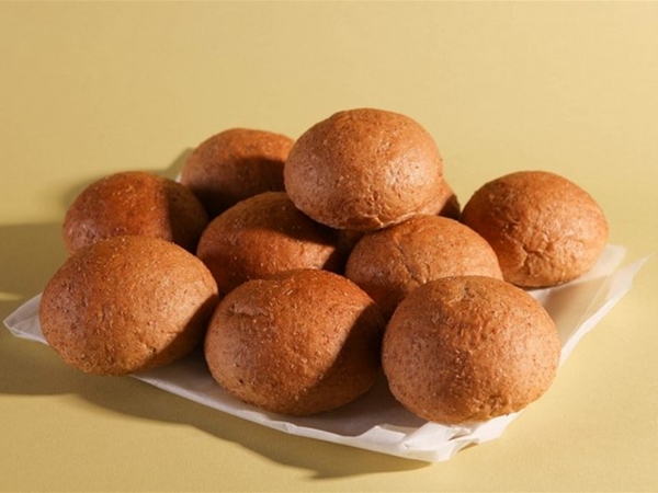 100% volkoren bolletjes mini glad 10st.